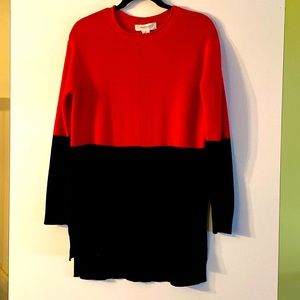 Workshop Republic Clothing Pullover Sweater Size M Color-block